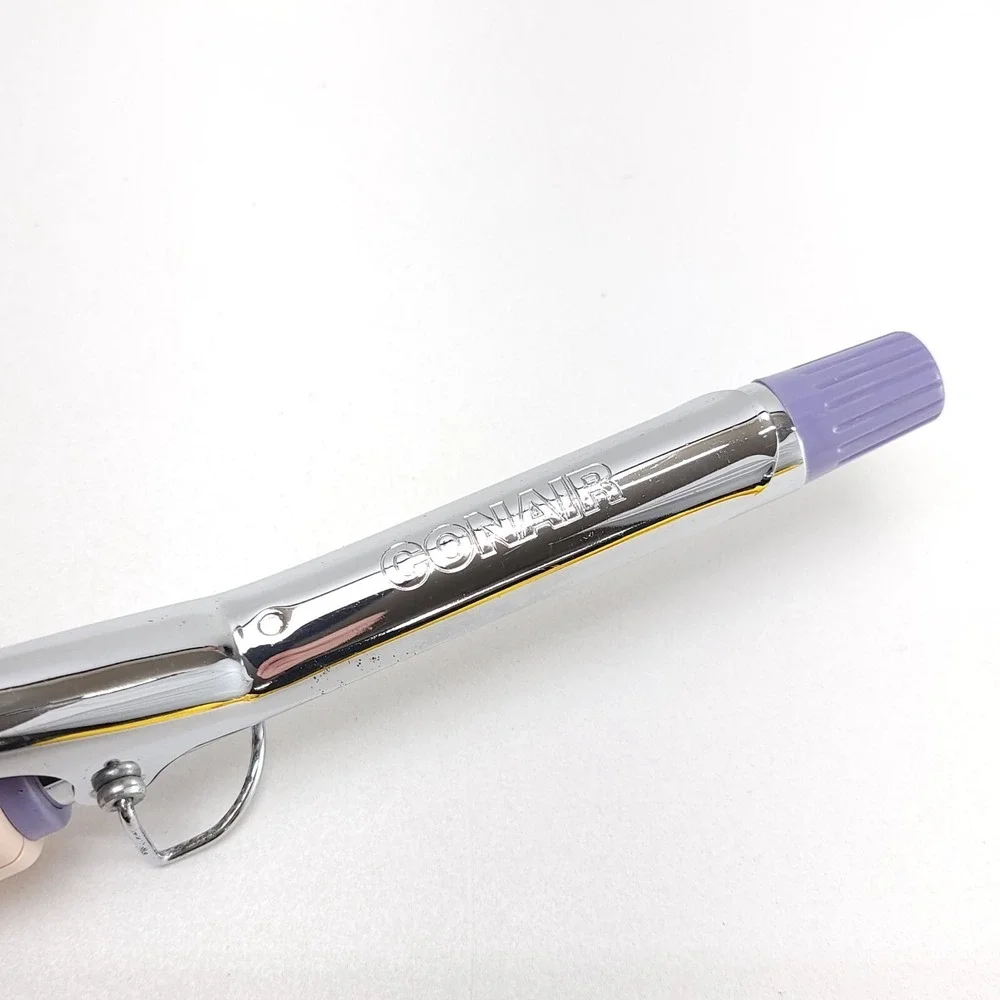 Vintage Conair Supreme‎ Curling Iorn CD36 Pink Purple 3/4